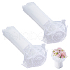 Gorgecraft 2 Bags Organza Flower Wrapping Bouquet Paper DIY-GF0009-26A-1