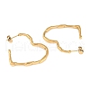 Ion Plating(IP) 304 Stainless Steel Stud Earring EJEW-C103-04G-2