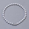 Eco-Friendly Iron Ball Chains with Connectors X-IFIN-F149-A05-1