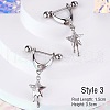 316L Surgical Stainless Steel Pave Clear Cubic Zirconia Nipple Stirrup FS-WGDE58A-03-1
