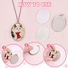   20Sets 5 Styles Alloy Pendants FIND-PH0020-32-4