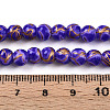 Baking Painted Glass Beads Strands DGLA-N010-6mm-06-4