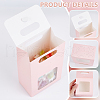 Paper Gift Storage Boxes with Visible Window CON-WH0110-003A-02-3