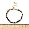304 Stainless Steel Nylon Cord String Bracelets BJEW-Z124-01G-5