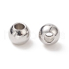 Tarnish Resistant 304 Stainless Steel Round Spacer Beads STAS-N020-18C-2