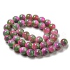 Dyed Natural Jade Beads Strands G-F764-03C-3