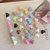 Opaque Acrylic European Beads OACR-I015-59-1