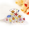 Transparent PVC Claw Hair Clips PW-WGF0C26-05-1