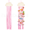 Cloud Wooden Hairpin Hair Clip Hanging Holder Storage Organizer WH-WG78846-02-1