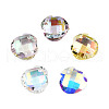 72Pcs Electroplated Transparent Glass Charms EGLA-N006-073-3