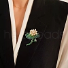 Lotus Enamel Pin PW-WGD1C40-01-4