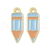 School Supplies Alloy Enamel Pandants FIND-M083-03C-G01-1