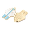 Alloy Enamel Pendants FIND-M060-20G-2