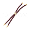 Cotton Cord Bracelet Making KK-F758-03-02-G-2