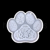 DIY Dog Paw Print Pendant Silicone Molds PW-WG99751-01-2
