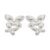 304 Stainless Steel Studs Earrings for Women EJEW-K306-24P-4