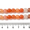 Dyed & Heated Natural Dragon Veins Agate Beads Strands G-P539-A01-15-5
