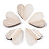 Resin & Wood Two Tone Cabochons RESI-R425-04I-1