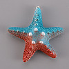 Resin Pendants RESI-Q211-002B-2