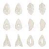 SUPERFINDINGS 6 Styles Natural Capiz Shell Pendants SHEL-FH0001-02-1