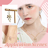 HOBBIESAY 8Pcs Brass Pendants KK-HY0003-80-6