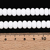 Opaque Spray Painted Glass Beads GLAA-ZX008-8mm-18G-4