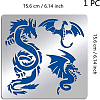 Stainless Steel Cutting Dies Stencils DIY-WH0279-005-2