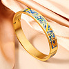 304 Stainless Steel Enamel Bangles FS-WG30162-19-1