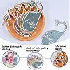 CRASPIRE 1 Set Wooden Baby Closet Divider WOOD-CP0001-09-5