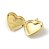 Brass Locket Pendants KK-C092-25G-3