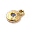 304 Stainless Steel Glass Pendants STAS-B074-02G-02-2