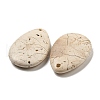 Natural Howlite Pendants G-B070-38-2