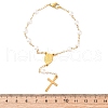 304 Stainless Steel Link Chain Bracelets BJEW-A032-03G-4