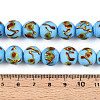 Handmade Lampwork Beads Strands LAMP-N028-05E-4