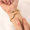 Snake 304 Stainless Steel Cuff Bangles FS-WGA46EE-01-3