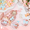 SUNNYCLUE 50Pcs Opaque Acrylic Beads SACR-SC0001-30-3