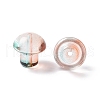 Transparent Glass Beads GLAA-F117-08G-1