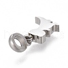 Non-Tarnish 304 Stainless Steel Pendants STAS-F259-022P-3