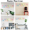 PVC Wall Stickers DIY-WH0228-001-3