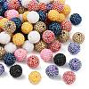 AB-Color Resin Rhinestone Beads RESI-S315-20x22-M-1