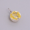 Transparent Glass Pendants GLAA-TAC0003-06E-2