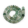 Natural Green Strawberry Quartz Beads Strands G-T140-31-2