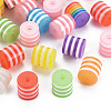 Ghana Stripe Resin Beads RESI-YWC0001-01-1