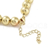 Brass Beaded Necklaces NJEW-L170-08B-G-3