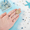   210Pcs 14 Colors Electroplate Transparent Glass Beads EGLA-PH0001-50-3