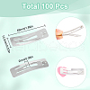 SUNNYCLUE 100Pcs Iron Hair Clip Findings PHAR-SC0001-002A-2