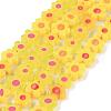 Handmade Millefiori Glass Bead Strands LAMP-J035-4mm-06-1