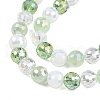 Transparent Glass Beads Strands GLAA-T023-31C-3
