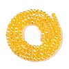 Electroplate Glass Beads Strands EGLA-A044-T2mm-B05-3
