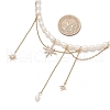 Natural Cultured Freshwater Pearl Rice Beaded Necklaces NJEW-JN05224-4